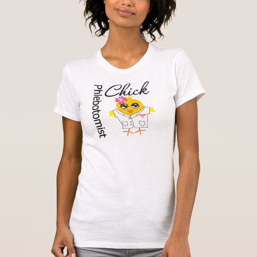 T-shirt Poussin de Phlebotomist (Devant)