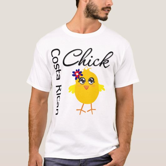 T-shirt Poussin de Rican de côte (Devant)