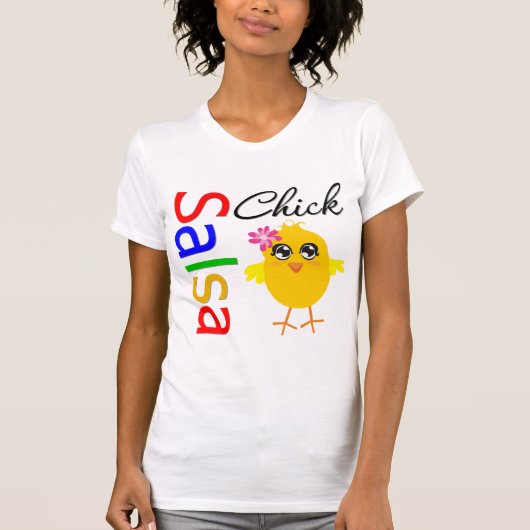 T-shirt Poussin de Salsa (Devant)