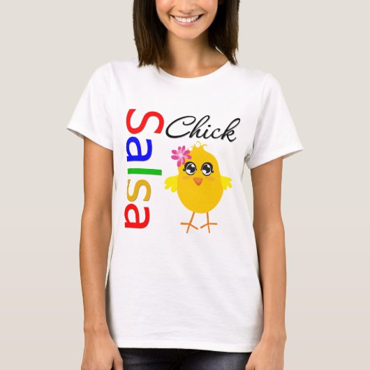T-shirt Poussin de Salsa (Devant)