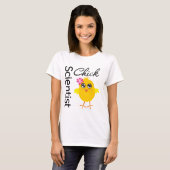 T-shirt Poussin de scientifique (Devant entier)
