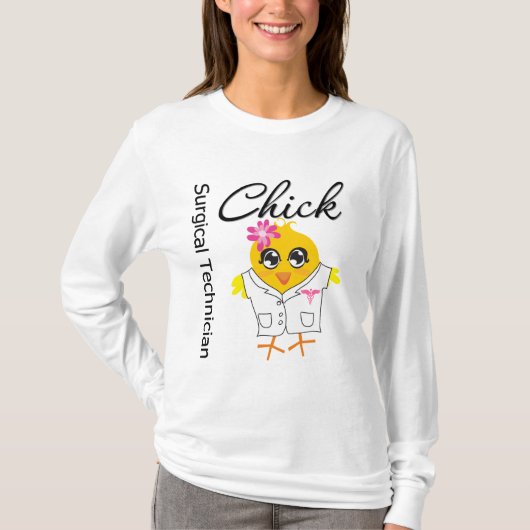 T-shirt Poussin de technicien chirurgical (Devant)