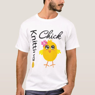 T-shirt Poussin de tricot