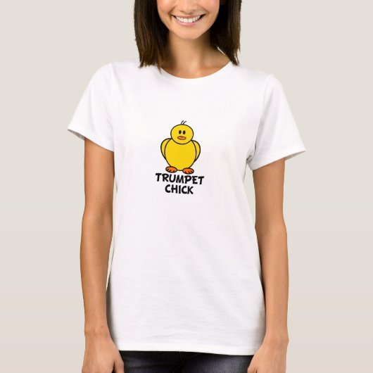 T-shirt Poussin de trompette (Devant)