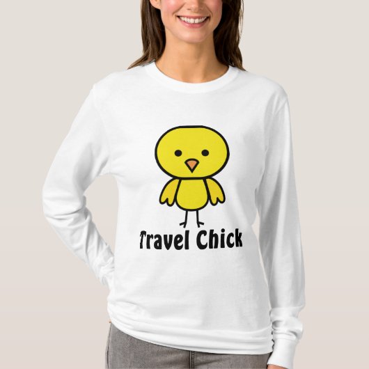 T-shirt Poussin de voyage (Devant)