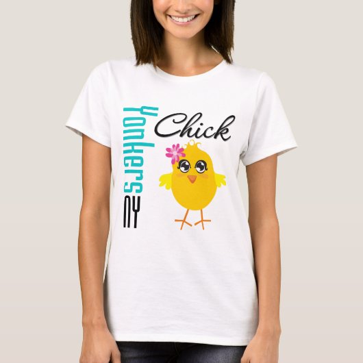 T-shirt Poussin de Yonkers NY (Devant)