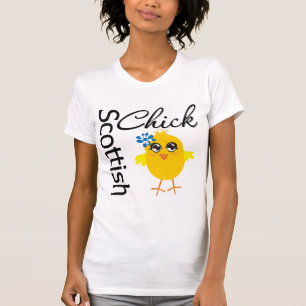 T-shirt Poussin écossais