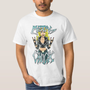 T-shirt Poussin en métal