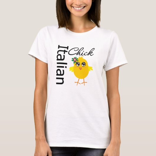 T-shirt Poussin italien (Devant)