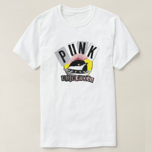 T-Shirt Poussin Punk (Design devant)