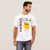 T-shirt Poussin végétalien (Devant entier)