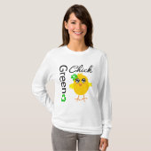 T-shirt Poussin vert (Devant entier)