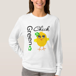 T-shirt Poussin vert