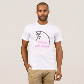 T-shirt Poussins avec des bâtons (Devant entier)