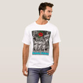 T-shirt Poussins d'ukulélé (Devant entier)