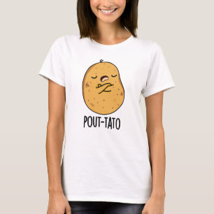 T-shirt Pout-tato Funny Potato Pun