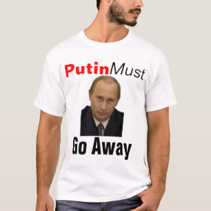 T-shirt "Poutine doit partir" Chemise