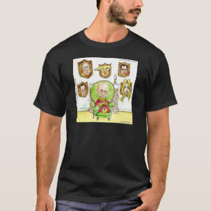 T-shirt Poutine le chasseur ne reçoit pas mon président Tr
