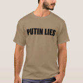 T-shirt Poutine ment (Devant)