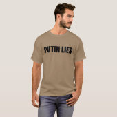 T-shirt Poutine ment (Devant entier)