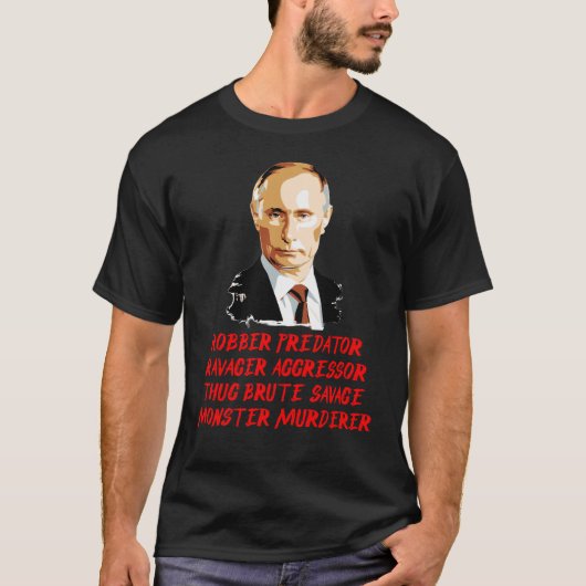 T-SHIRT POUTINE MOD 9 MONSTER MEURTRE BRUTE SAVEUR (Devant)