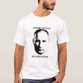 T-shirt Poutine - pas sur ma montre (Devant)