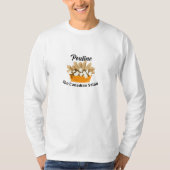 T-shirt Poutine, Salade Canadienne - T- (Devant)
