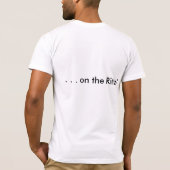 T-shirt Poutine sur le Ritz (Dos)