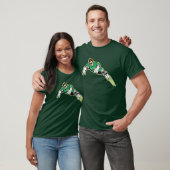 T-shirt Poutre à énergie verte (Unisexe)