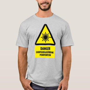 T-shirt Poutres laser pewpew