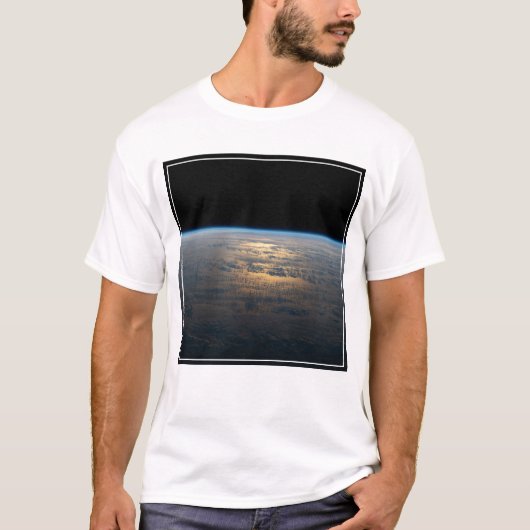 T-shirt Poutres Sunglint Au Large D'Un Pacifique Sud En Pa (Devant)