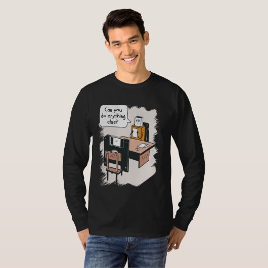 T-shirt Pouvez-Vous Faire N'Importe Quoi D'Autre Boss USB  (Devant entier)