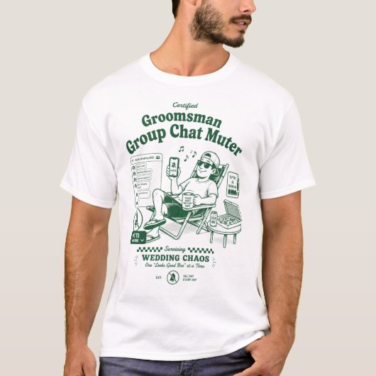 T-shirt Pouvez-vous juste (Devant)