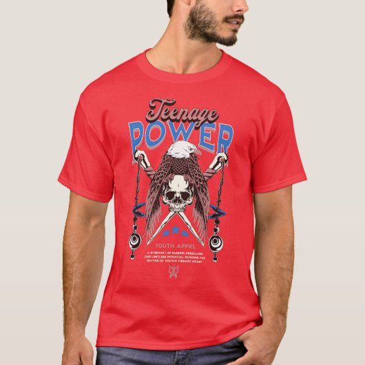 T-SHIRT POUVOIR ADOLESCENT (Devant)