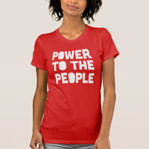 T-shirt Pouvoir Au Peuple