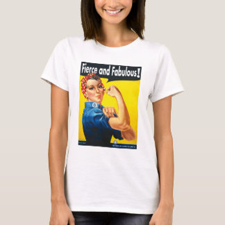 T-shirt Pouvoir des filles Fier et Fabuleux