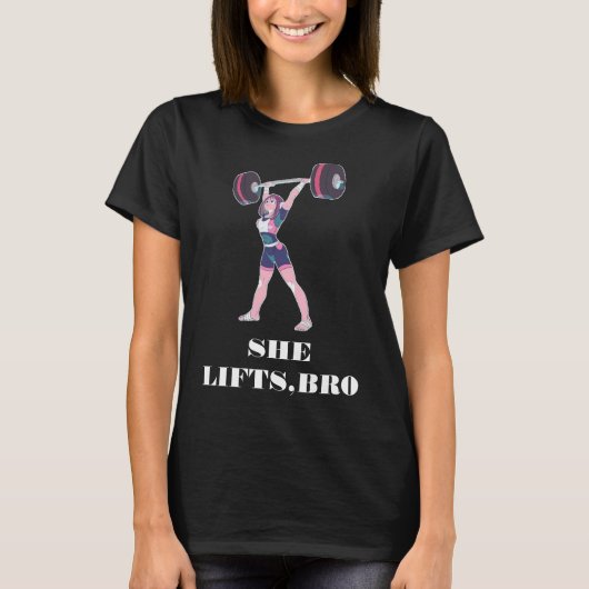 T-SHIRT POUVOIR LIFTING LOURDS POIDS INCIDENT LES FEMMES T (Devant)