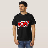 T-shirt POW! Graphisme Screwball (Devant entier)