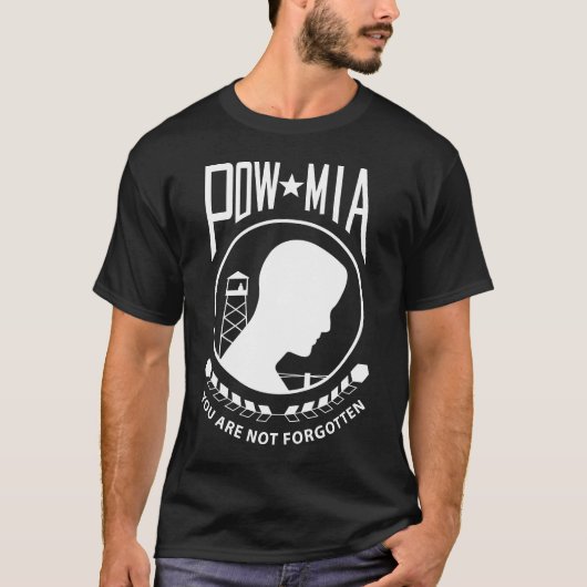 T-SHIRT POW-MIA (Devant)