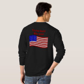 T-shirt POW-MIA (essai pour brûler celui-ci !) (Dos entier)