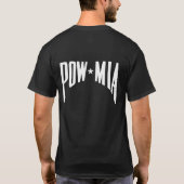T-shirt POW MIA Mens (Dos)