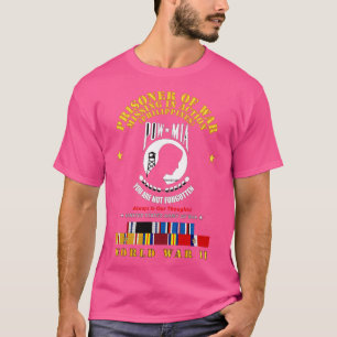 T-shirt POW MIA Phil Pense à POW SVC 2ÈME GUERRE MONDIALE