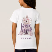 T-shirt pow wow teepee (Dos)