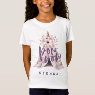 T-shirt pow wow teepee