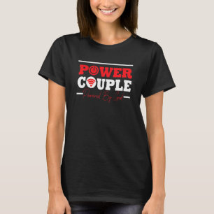 T-shirt Power Couple Dieu Jésus chrétien