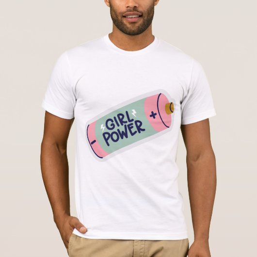 T-shirt Power Girl (Devant)