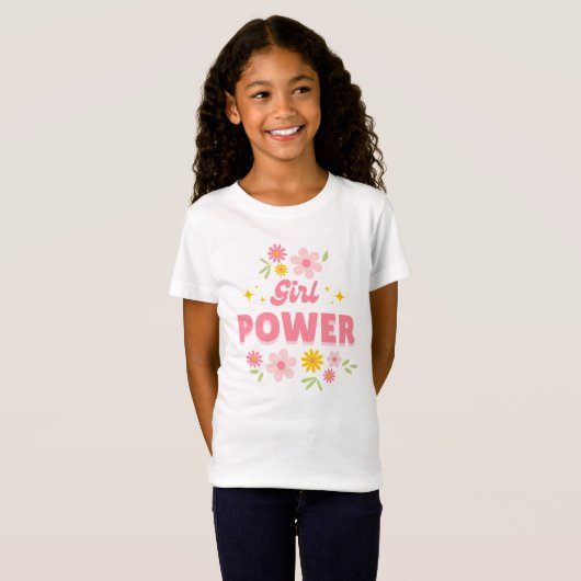 t-shirt power girl (Devant entier)