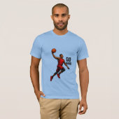 T-shirt Power Move de basket-ball - Fort esprit fo (Devant entier)