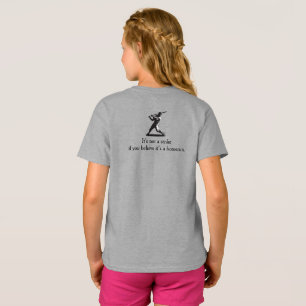 T-shirt Power Swing – Conception de baseball de style BD