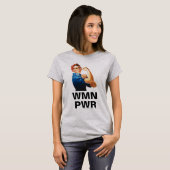 T-shirt POWER WOMEN POWER (Devant entier)